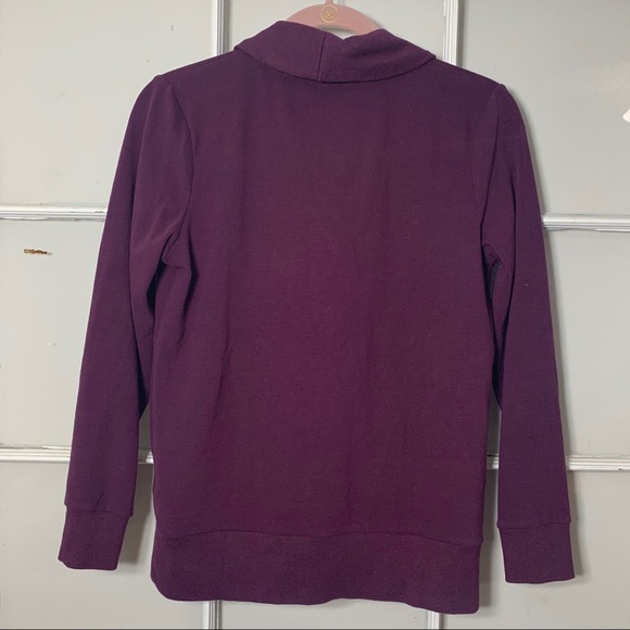 Banana Republic | Plum Sweater with Pockets - Picture 7 of 7